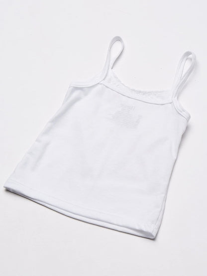 Hanes Camisola de algodón sin Etiquetas, Paquete múltiple para