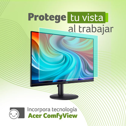 Acer SB243Y G0bi Monitor de 23.8 Pulgadas | FHD 1920 x 1080, panel IPS, 120 Hz, 1 ms, AdaptiveSync, HDMI y VGA