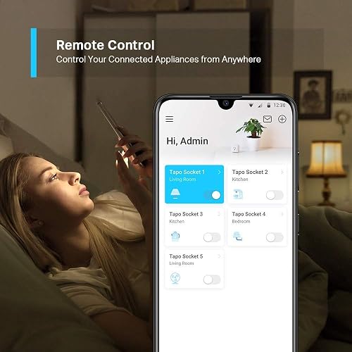 TP-Link Tapo P100(2-pack), Smart Plug Mini, Smart Home Wifi Outlet funciona con Alexa Echo y Google Home, no se requiere concentrador, se necesita nueva aplicación Tapo, Blanco