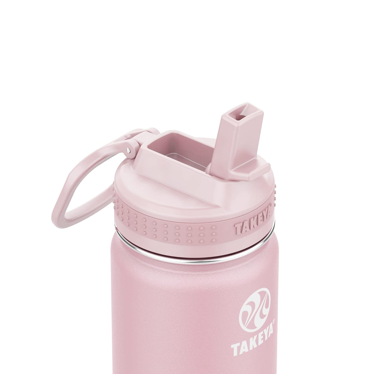 Takeya Botella de agua aislada, Blush, 396 gr (14 onzas), 1