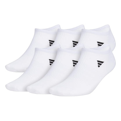 adidas Superlite 3.0 Calcetín Invisible Hombre Paquete de 6 - XL - Blanco - Negro - 3.0