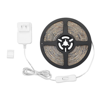 Tecnolite Tira LED Luz Azul 5 Metros 12W - Plug and Play, Uso en Interiores, No atenuable, 1 Pieza
