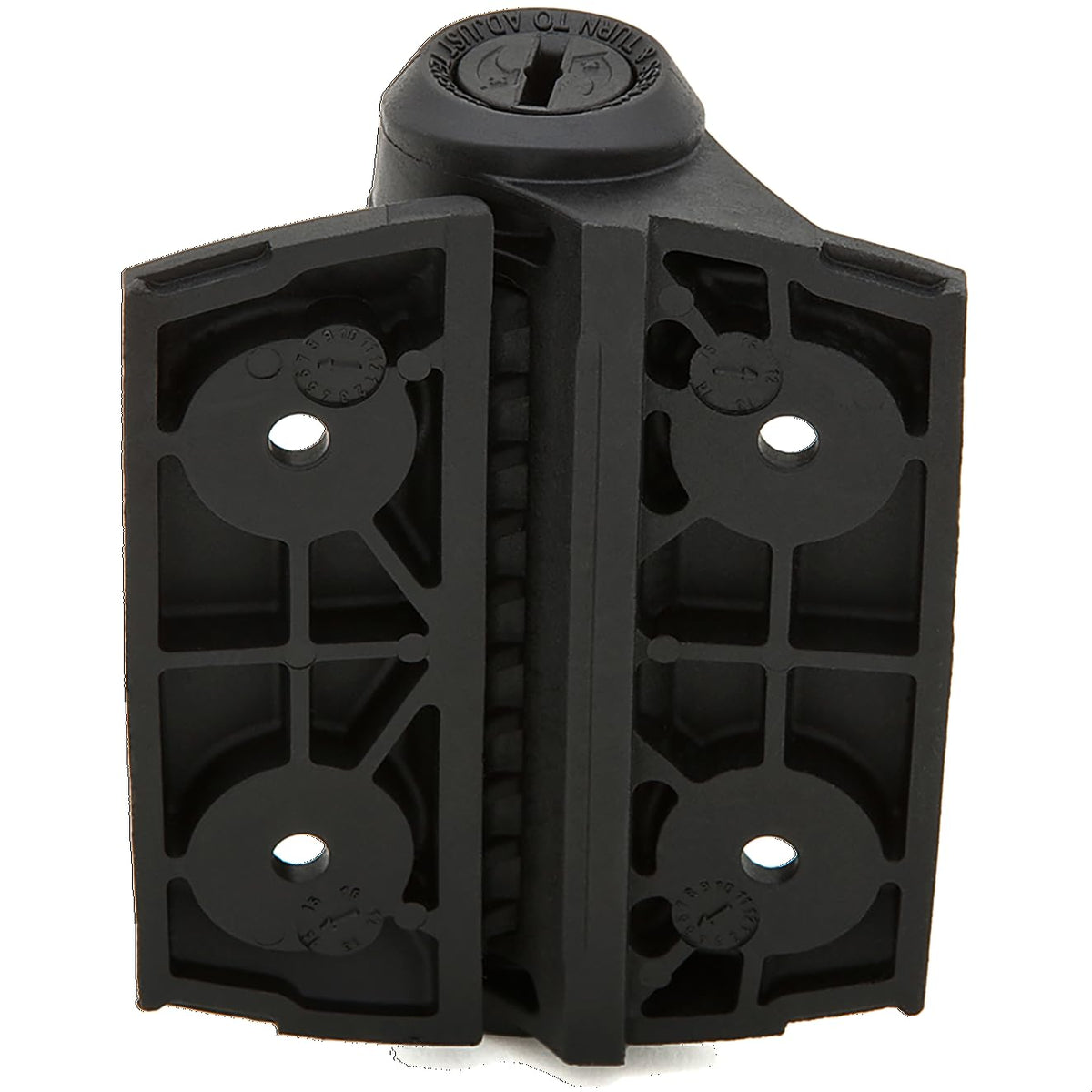 National Hardware N346-206 Truclose Narrow Spring Hinges Black Polymer 2 Pack