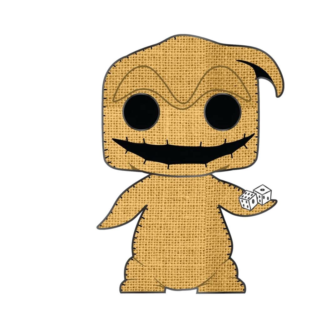 Funko Pop! Large Enamel Pin Disney: The Nightmare Before Christmas - Oogie Boogie Chase - Disney: The Nightmare Before Christmas - Pins de Esmalte - Broche Coleccionable Y Bolsos