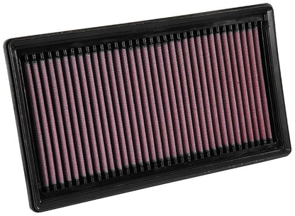 K&N Filtro de Aire de Motor Lavable 33-3080 para Fiat/Toyota/Lexus 2016-2025