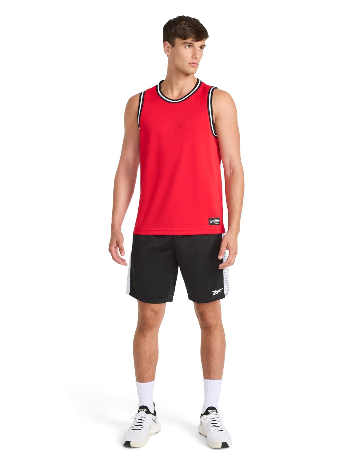 Reebok Apparel Rise Performance - Playera sin Mangas para Hombre