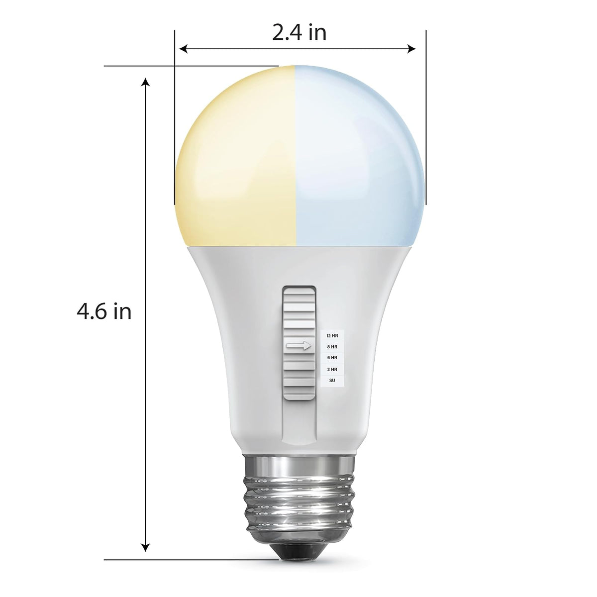 Temporizador LED A19 800L 2CCT