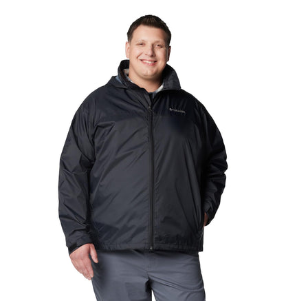 Columbia Glennaker Lake II Chamarra Impermeable para Hombre - XL - Negro -