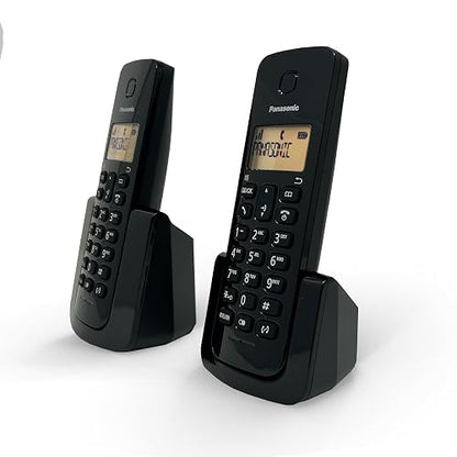 Panasonic KX-TGB112MEB Teléfono Inalámbrico de Línea Fija Color Negro