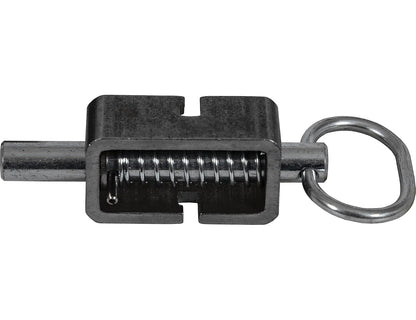 Buyers Products B2598LP - Conjunto de pestillo de resorte de 5/8 pulgadas con tubo liso y émbolo extendido de 1.3 pulgadas, pasador tratado térmicamente, pestillo de puerta utilitaria, pestillo de remolque