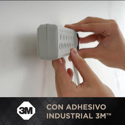 Scotch-Mount 3M Cinta de Montaje Doble Cara, Fijación permanente para Interiores, 19 mmx x 34.75 m, 1 rollo, Soporta hasta 6.8 Kg, Modelo 110H-MR