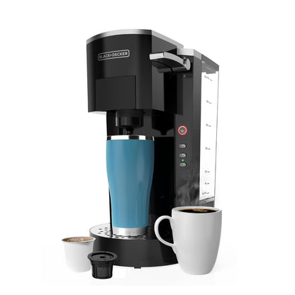 Black + Decker Cafetera Individual con Termo 16oz CM618 - Cervecera K-Cup