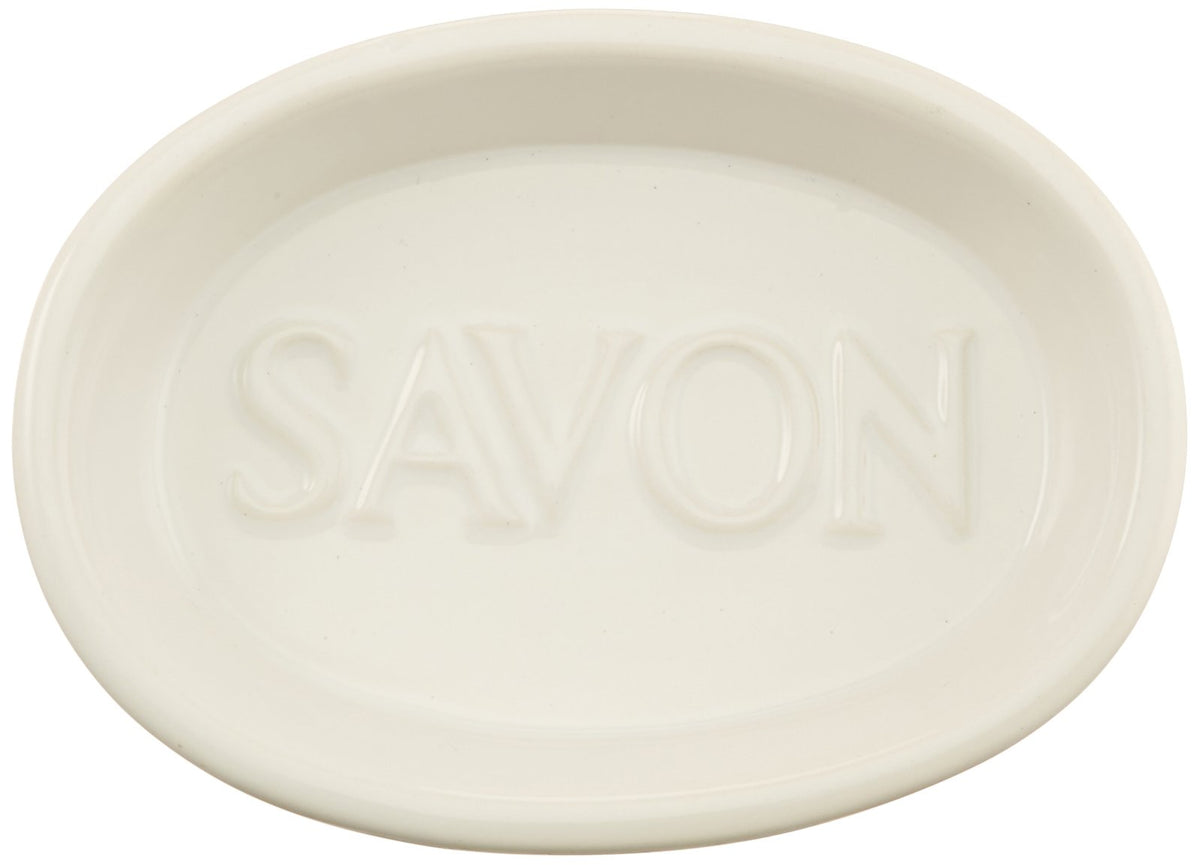 abbott collection, blanco, ovalado "Savon" plato
