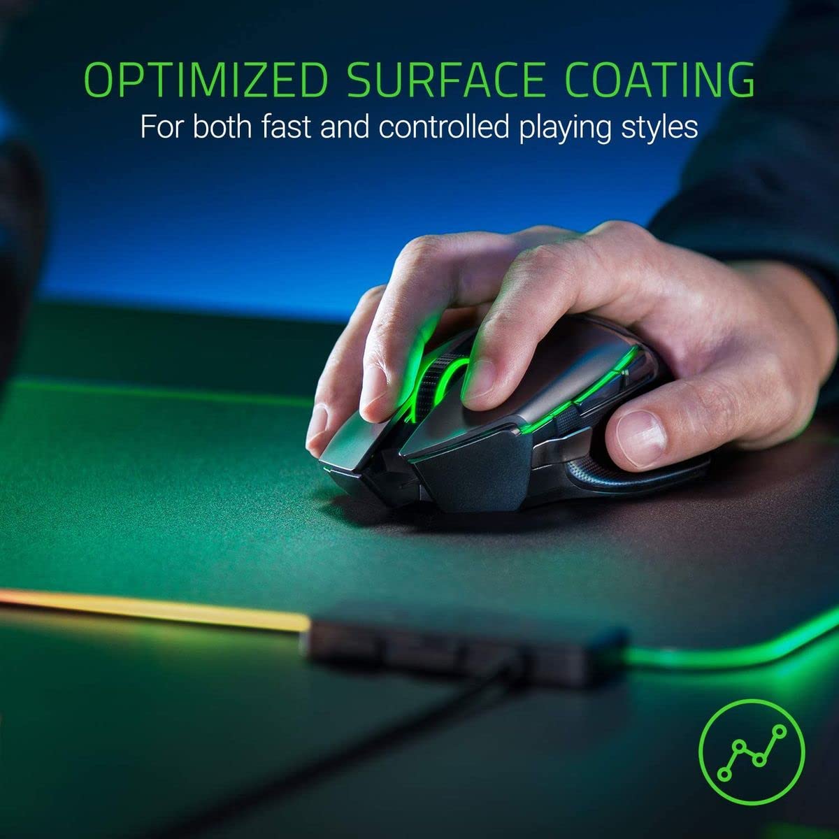 Razer Firefly Hard V2 RGB Gaming Mouse Pad