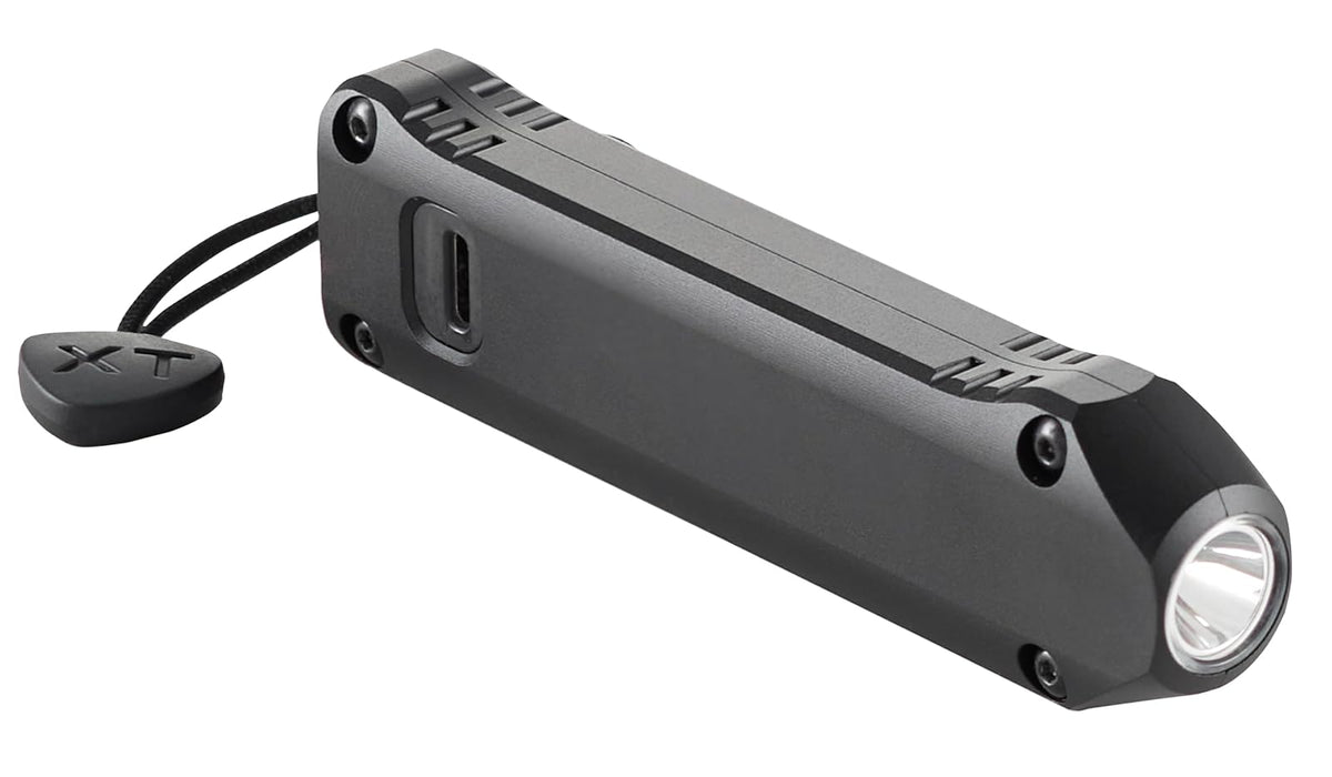 Streamlight 88812 Wedge 50-500 Lumenes Linterna Led Recargable, Lampara de Mano Negra, Luz Led Blanca, Incluye cable USB-C & cordon - Negro - 50 - 500 Lumenes
