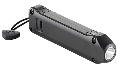Streamlight 88812 Wedge 50-500 Lumenes Linterna Led Recargable, Lampara de Mano Negra, Luz Led Blanca, Incluye cable USB-C & cordon - Negro - 50 - 500 Lumenes