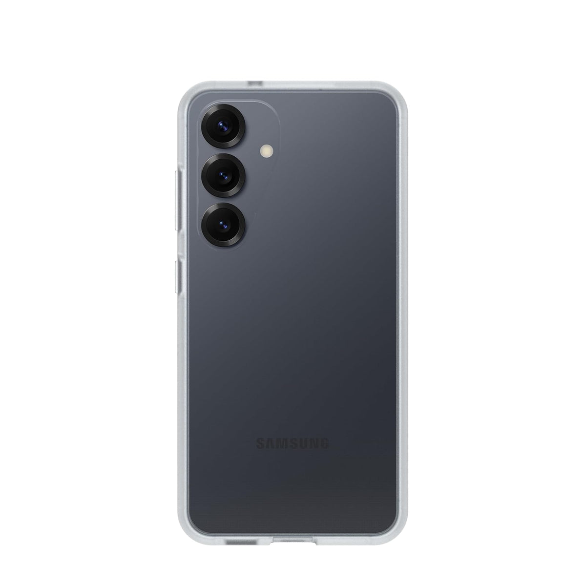 OtterBox - Funda Transparente para Samsung Galaxy S25 React Series, Compatible con Carga Inalámbrica y Protección DROP+