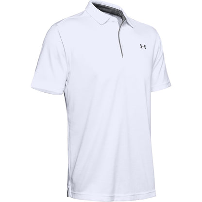 Under Armour Polo de Golf UA Tech para Hombre - G - Blanco