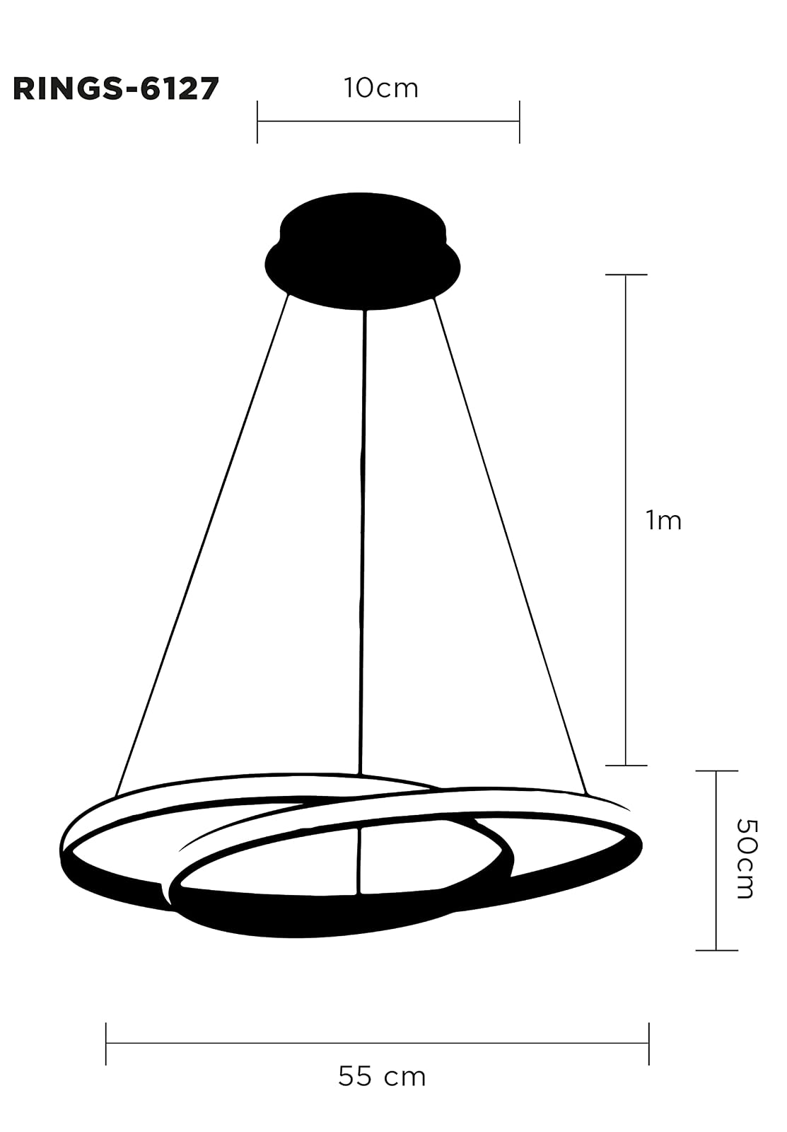 LÁMPARA TIPO CANDIL COLGANTE - LUXICA LIGHTING - Lampara Elegante y Moderna con Luz colgante LED - Lámparas innovadoras …