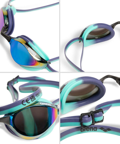 ARENA - anteojos de natación unisex con espejo de pitón