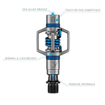 Crankbrothers Pedales MTB Batidor de Huevos