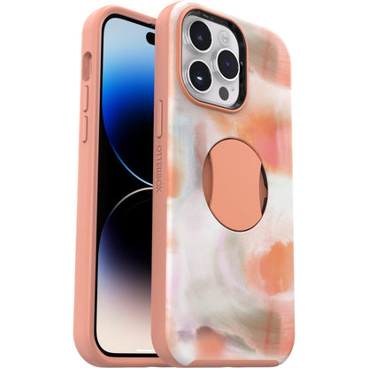 OtterBox OtterGrip Symmetry Funda para iPhone 14 Pro Max - Melocotones
