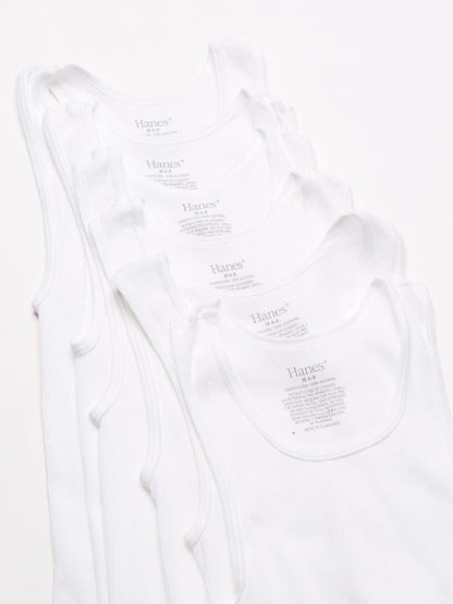 Hanes Playera de Tirantes Para niño, Paquete de 6 piezas