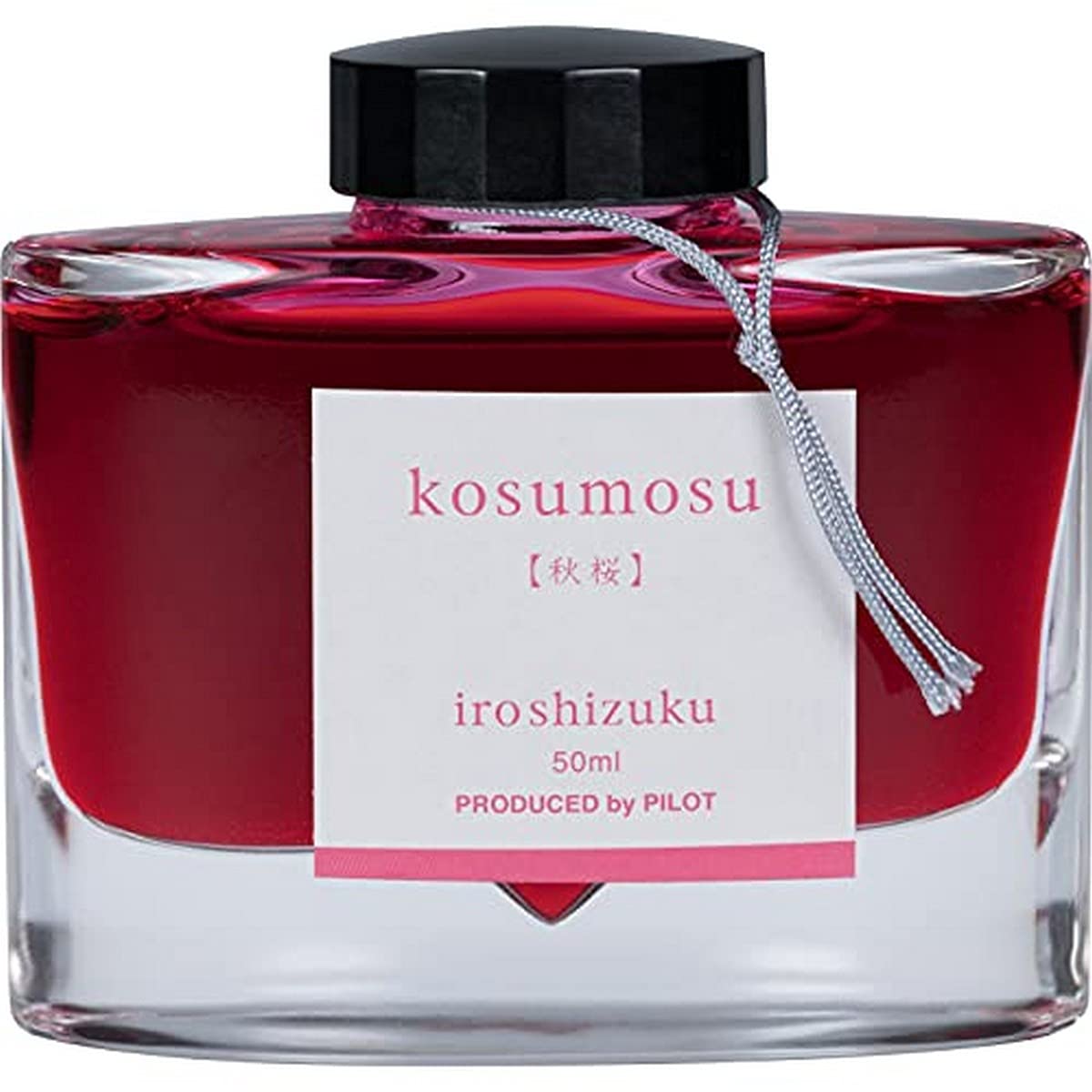 Pilot Iroshizuku Tinta para Pluma Fuente 50 ml, Colores Japoneses - Rosa (Kosumosu)