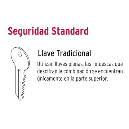 Hermex Basic BAL-CM-RP, Cerradura de pomo tipo esfera para recámara, mecanismo cilíndrico, cromo mate