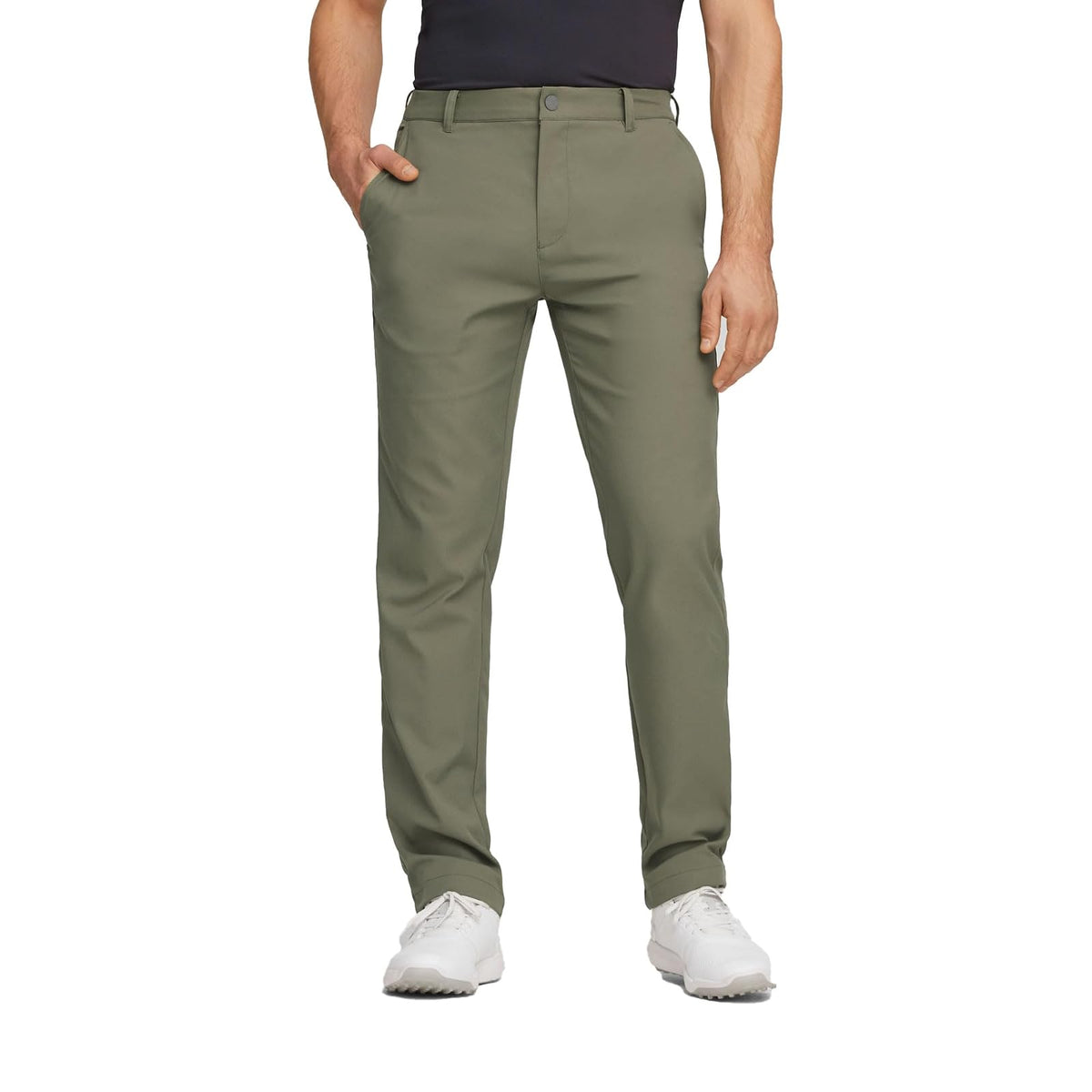 PUMA Golf Dealer Pantalón para Hombre - 36W x 32L - Dark Sage