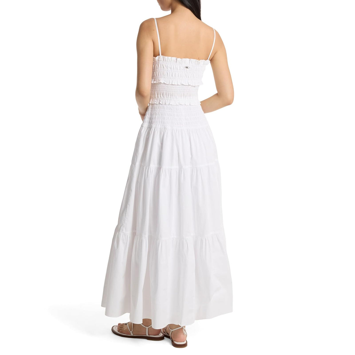 Michael Kors Smocked Maxi Dress Vestido Mujer