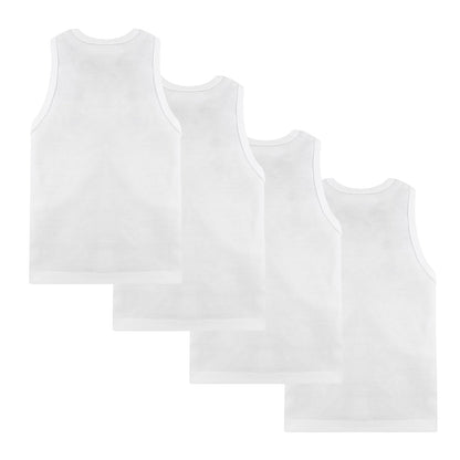 Baby Creysi Conjunto Sin Mangas para Niño Pack de 4 Algodón Hipoalergénico