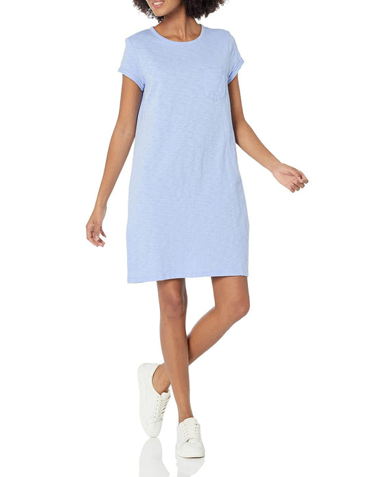 Gap Vestido Camiseta con Bolsillo Vestido Informal para Mujer