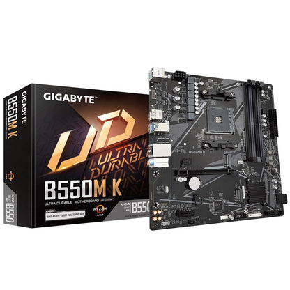 GIGABYTE - Placa Base AMD B550M-K AM4