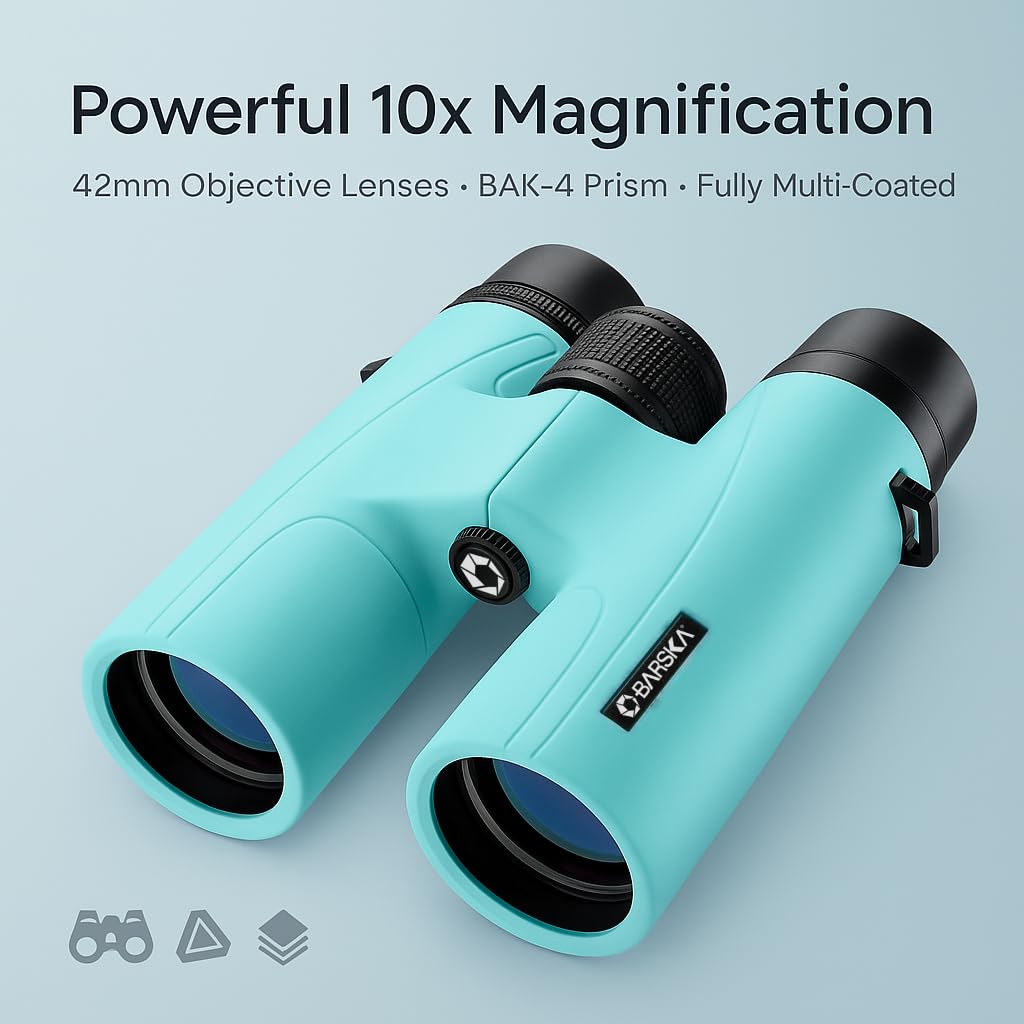 Barska 10x42mm Crush Binoc Blu AB12978 binocular - Binoculares