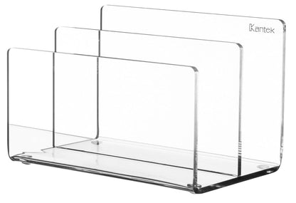 Kantek Acrylic Mini Sorter, 6 x 4 x 4 Inches, Clear (AD50) - Mini Clasificador
