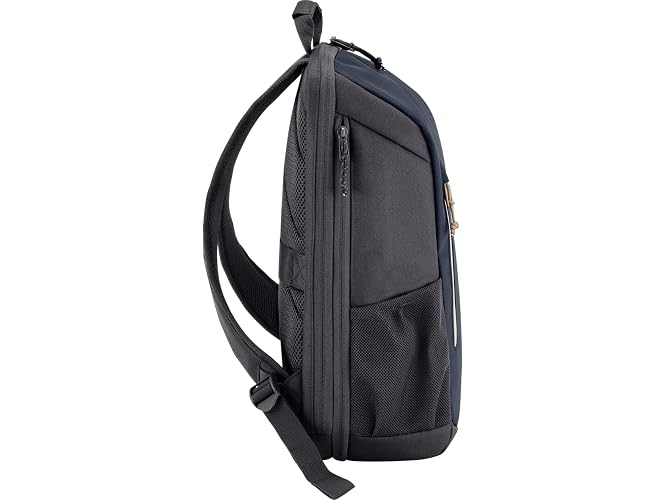 HP Mochila para Laptop 15.6", 18L, Impermeable, Ultraligera, Ergonómica, Expandible, Azul (6B8U7AA)