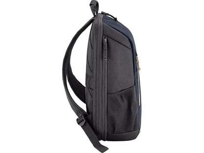 HP Mochila para Laptop 15.6", 18L, Impermeable, Ultraligera, Ergonómica, Expandible, Azul (6B8U7AA)