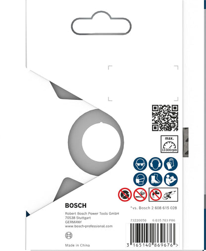 Bosch DISCO DIAM. | UNIVERSAL | SEGMENTADO | 4 1/2'' | Para hormigón, hormigón armado, Ø 115 mm, accesorio profesional Amoladora angular pequeña