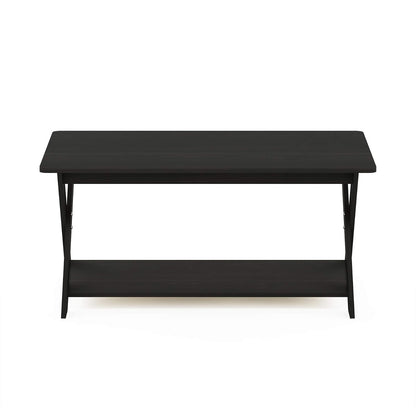 Furinno Mesa de Café Moderna y Cruzada, Espresso