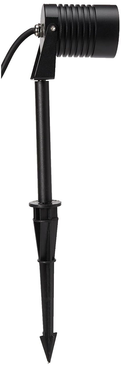 Tecnolite Lámpara con Estaca LED Jardín 9 W, Luz Suave Cálida, IP65, IK06, No atenuable, LED integrado
