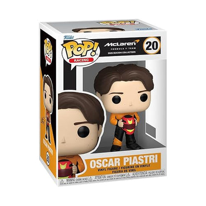 Funko Pop! Racing: McLaren - Oscar Piastri - McLaren Racing | Collectable Vinyl Figure, Gift Idea, Official Merchandise, Toys for Kids & Adults, Sports Fans, Model Figure for Collectors