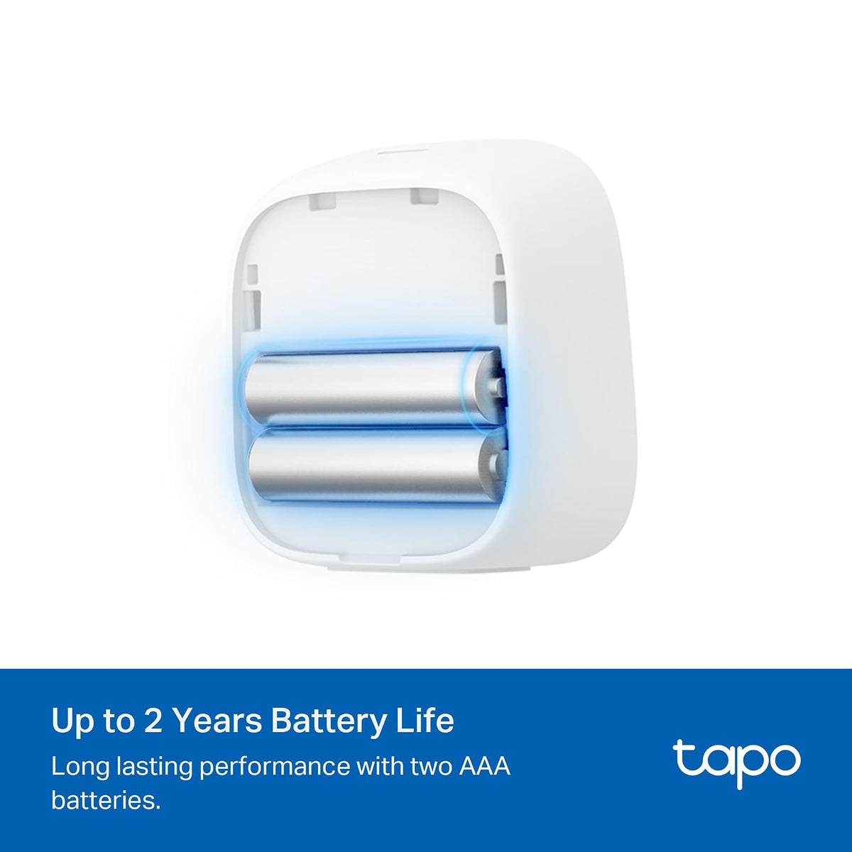 TP-Link Tapo T315 Sensor de temperatura y humedad con pantalla E-Ink de 2.7″, almacenamiento gratuito de datos en la nube para grabar hasta 2 años, compatible con Alexa (Requiere Hub)