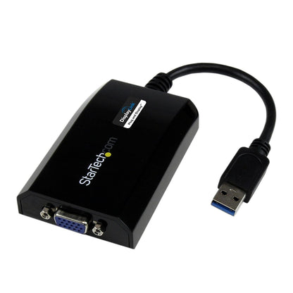 STARTECH USB32VGAPRO Adaptador USB 3.0 a VGA para Mac, Tarjeta de Video Externo Cable, 1920x1200 1080p