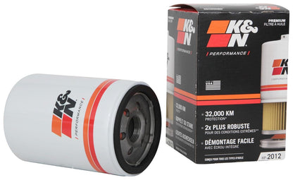 K&N HP-2012 Filtro de Aceite Premium Diseñado para Protección de Motor para Vehículos Seleccionados