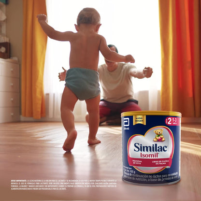 Similac Isomil Etapa 2 400gr, Fórmula Infantil no Láctea a Base de Proteína de Soya