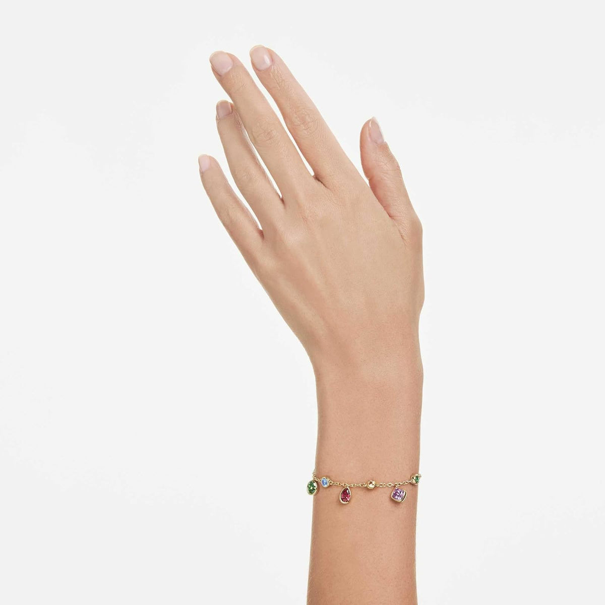 Pulsera Imber, Tallas mixtas, Lilas, Acabado en oro de 18 quilates