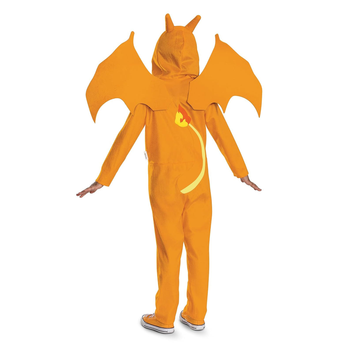 Disguise Disfraz de Pokémon Charizard para Niño | XL (14-16), overol con capucha, alas desmontables, diseño oficial Pokémon
