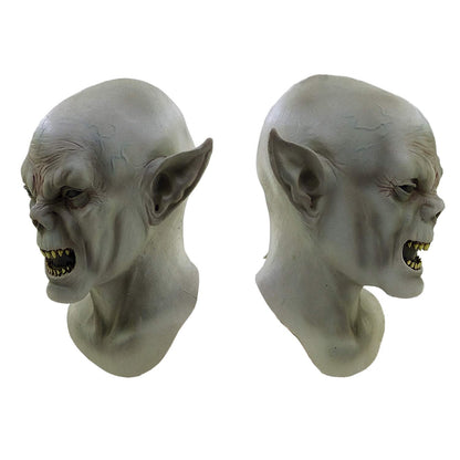 Máscara de Látex de Vampiro Catiff, Máscaras de Monstruo Mitad Hombre Mitad Murciélago Ideeal para Disfraz de Halloween