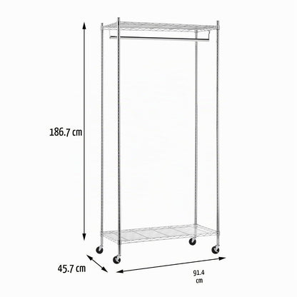 Honey-Can-Do - Perchero Enrollable de Alta Resistencia GAR-01120